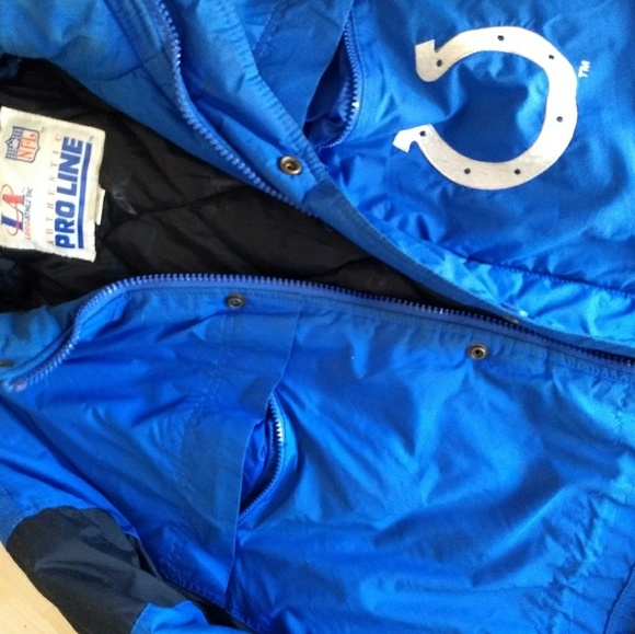 SOLD💥Vintage Logo Athletic Colts Proline Jacket - Picture 7 of 8